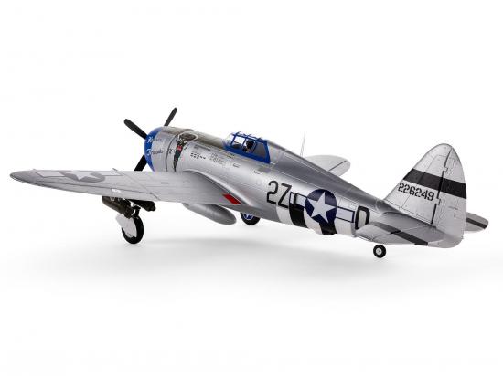 E Flite P-47 Razorback 1.2m - BNF Basic AS3X