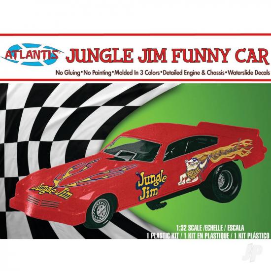 Atlantis Models 1:32 Snap Jungle Jim Vega Funny Car