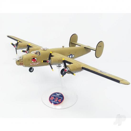 Atlantis Models 1:92 B-24J Bomber Buffalo Bill with Swivel Stand