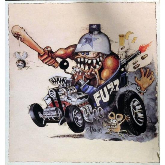 Atlantis Models Fred Flypogger as Superfuzz Stanley Mouse