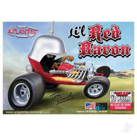 Atlantis Models 1:32 Snap Lil Red Baron Tom Daniel