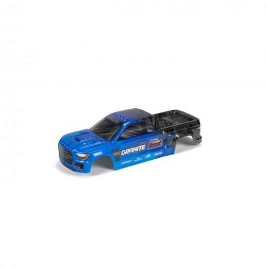 1:10 GRANITE 4X2 Painted Decaled Trimmed Body Blue/Black