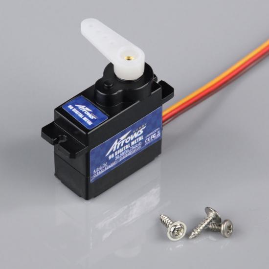 Arrows Hobby 9g Metal Gear Servo Reverse Direction (for Mig-29)