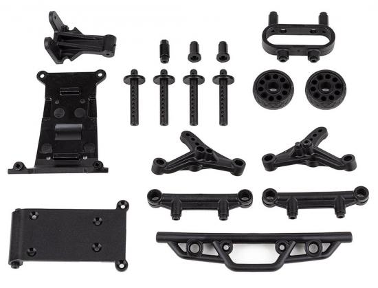 Team Associated Reflex 14Mt Bumper - Wheelie Bar - Body Mount Set
