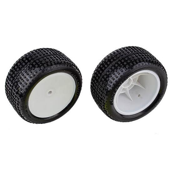 Associated RB10 RTR Rear Wheels + Tyres Mounted