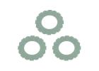 Team Associated FT Octalock LCF Slipper Pads 19mm