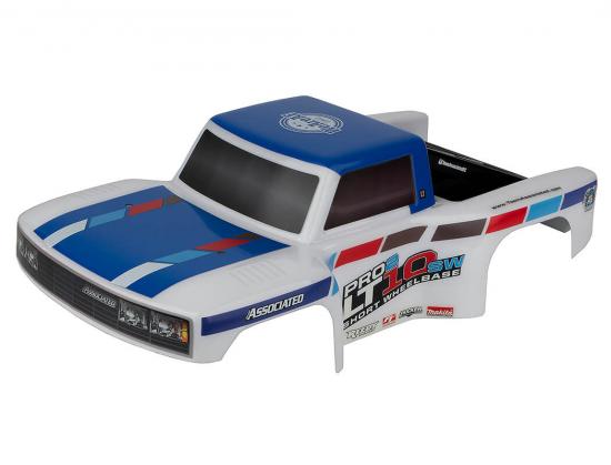 Team Associated Pro2 LT10SW Truck Body Blue/White