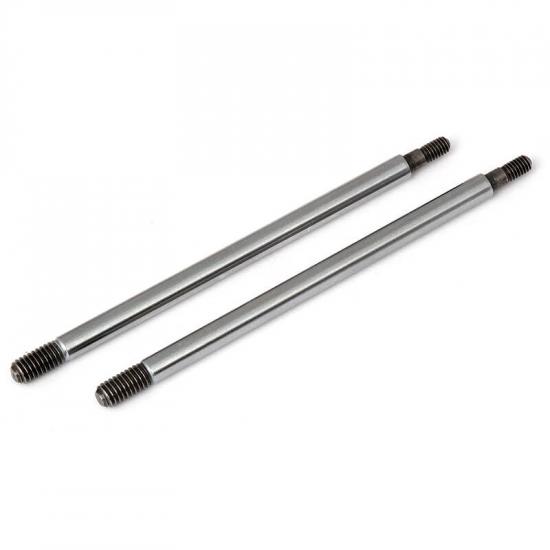Associated RC8T4 FT Chrome Shock Shafts 3.5 X 44.5mm