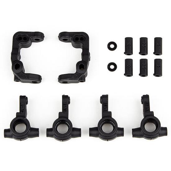 Team Associated RC10B6.4 -1mm Scrub Caster And Steering Blocks