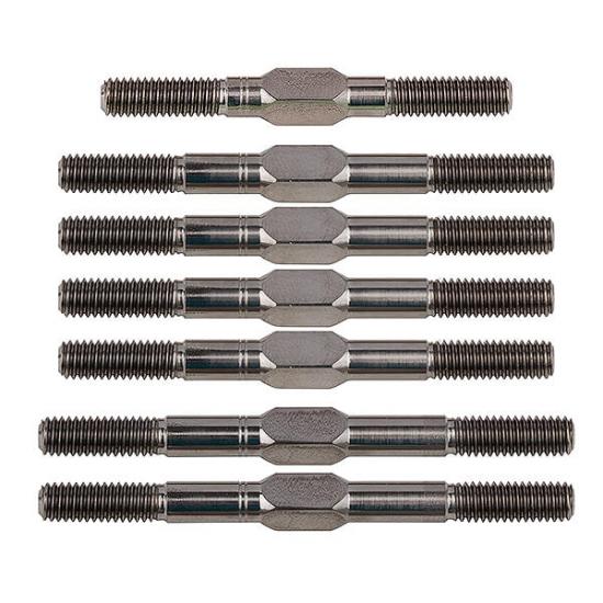 Team Associated RC10B74.2 FT Titanium Turnbuckle Set 3.5mm