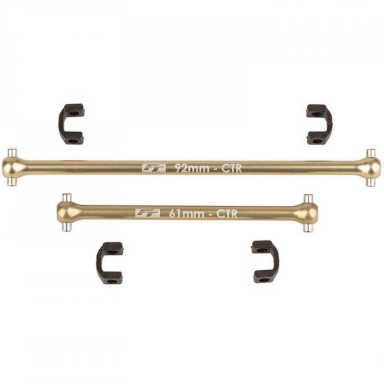 Team Associated RC10B74.2 FT Centre Dogbone Set Aluminium