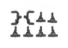 Team Associated RC10B7 FT Caster/Steering Blocks Carbon