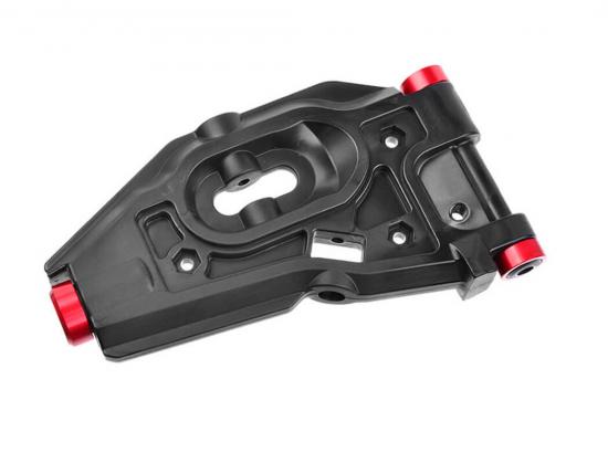 Corally HDA Suspension Arm Ins Ert Inner Aluminium Red 2 Pcs