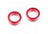 Corally HDA Suspension Arm Ins Ert Inner Aluminium Red 2 Pcs