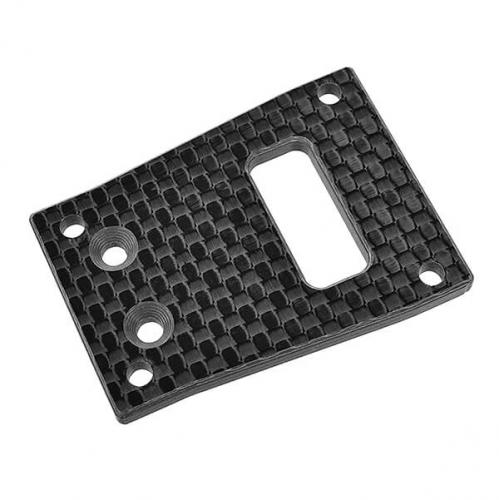 Corally Center Diff Plate 3mm Carbon 1 PC