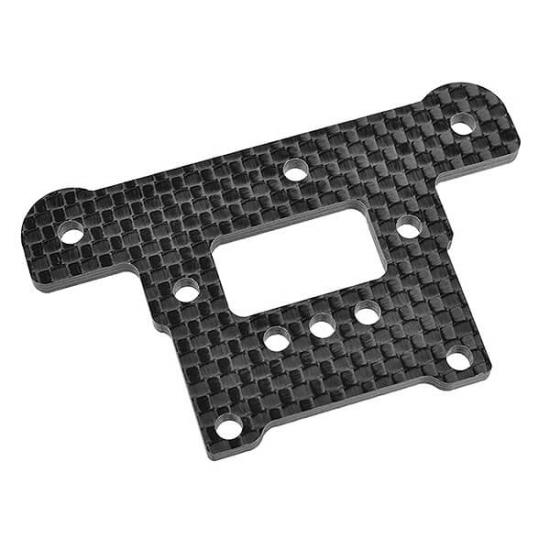 Corally Steering Deck XTR 3mm Carbon Black 1 PC