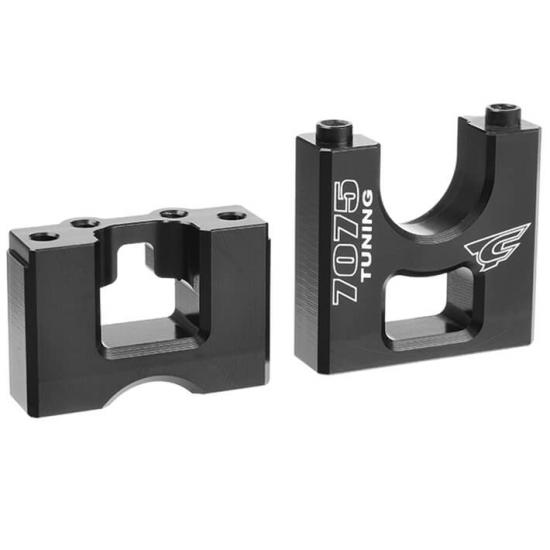 Corally Center Diff Bulkhead S Wiss Made 7075 T6 Black Made I