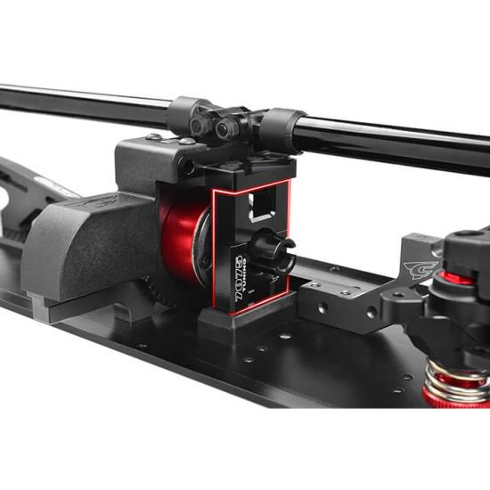 Corally Center Diff Bulkhead S Wiss Made 7075 T6 Black Made I
