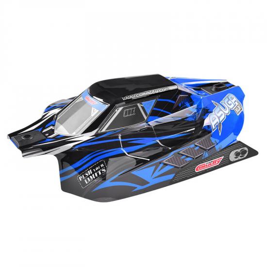 Corally Polycarbonate Body Asuga Xlr Painted Blue Cut 1 PC