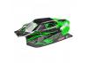 Corally Polycarbonate Body Asuga Xlr Painted Green Cut 1 PC