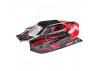 Corally Polycarbonate Body Asuga Xlr Painted Red Cut 1 PC