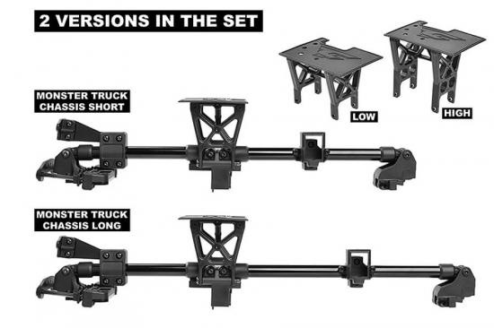 Corally Xtreme Chassis Brace Kit - Fits All TC 1:8 MT Cars
