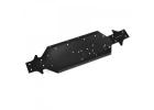 Corally Chassis Syncro Aluminium 3mm Black 1Pc