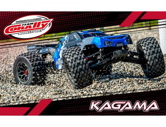 Corally Kagama XP 6S Roller Truck RTR - Blue