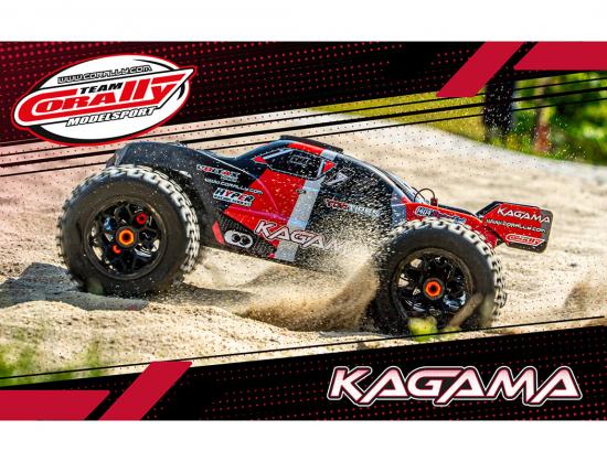 Corally Kagama XP 6S Brushless Truck RTR - Red
