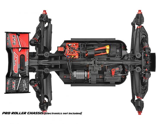 Corally Kagama XP 6S Roller Truck RTR - Red