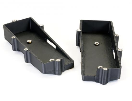 Centro RC8BE L/R Battery Trays For Stick Packs (3D Printed)