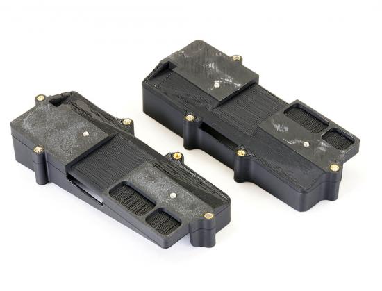 Centro RC8BE L/R Battery Trays For Stick Packs (3D Printed)