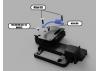 Centro RC8BE Radio Tray For Extended Batt Trays (3D Print)