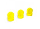 Centro 1:10 Dished Buggy Front 2WD Slim Wheel Yellow - 3 Pairs