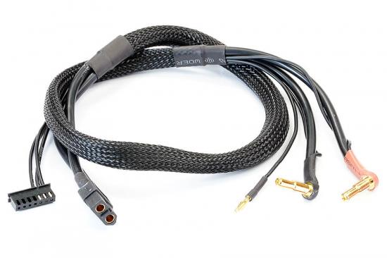 Centro XT60 + XH Balance Lead to 2mm + 4/5mm LiPo Balance Lead (60cm)