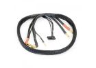 Centro 4mm + XH Balance Lead to 2mm + 4/5mm LiPo Balance Lead (60cm)