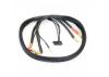 Centro 4mm + XH Balance Lead to 2mm + 4/5mm LiPo Balance Lead (60cm)
