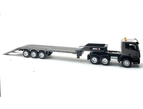 HuiNa 1:24 9ch RC Truck and Platform Trailer