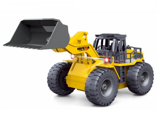 HuiNa 1:18 Wheeled Loader Truck With Die Cast Bucket (9 Ch)