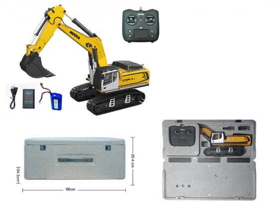HuiNa 1:14 Full Alloy 23Ch Excavator