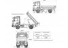 HuiNa K3362 Hydraulic Kabolite 1:14 Alloy Dump Truck