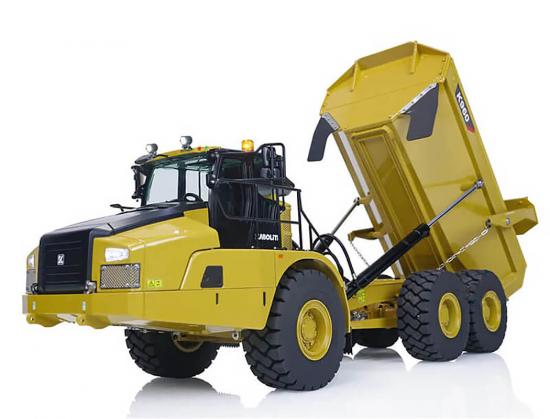 HuiNa K960 Hydraulic Kabolite 6X6 Alloy Articulated Truck