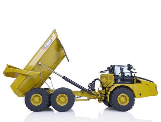 HuiNa K960 Hydraulic Kabolite 6X6 Alloy Articulated Truck