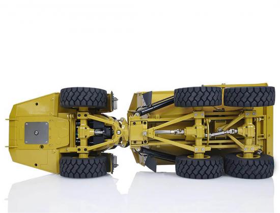 HuiNa K960 Hydraulic Kabolite 6X6 Alloy Articulated Truck