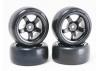 Sweep D-High End Compound Mini Tyres Pre-Glued 32Deg 4Pcs