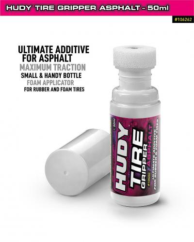 Hudy Tire Additive - Tire Gripper Asphalt - 50Ml