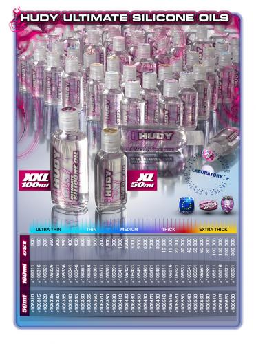 Hudy Premium Silicone Oil 60,000 cSt - 100Ml