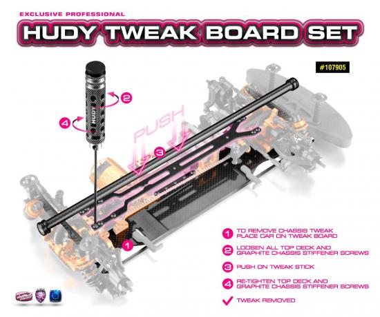 Hudy Tweak Board Set