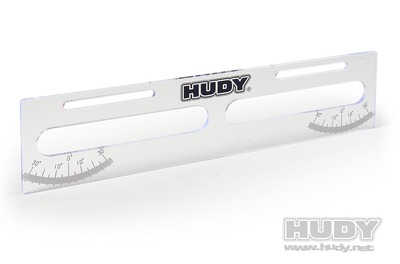 Hudy Upside Measure Plate For 1:8 On-Road