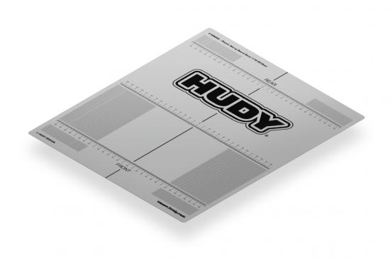Hudy Plastic Set Up Board Decal 331X386mm - 1:10 Off-Road